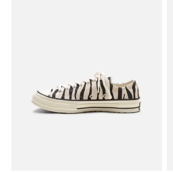 Converse Chuck OX- Black/Griege Unbleached Egret - - Picture 2 of 3